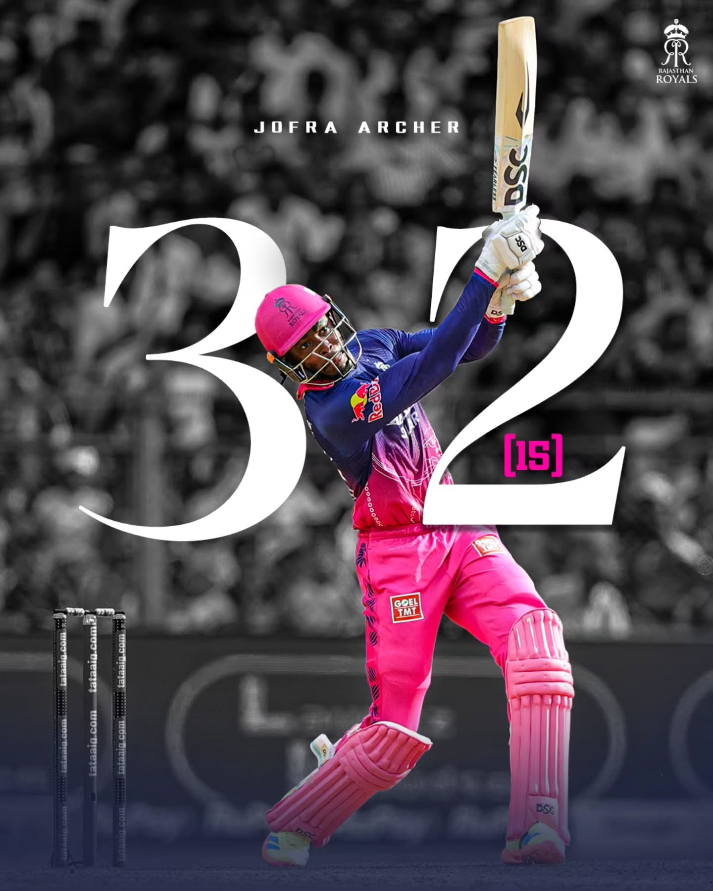 MI vs RR: Jofra Archer MI vs RR: Jofra Archer