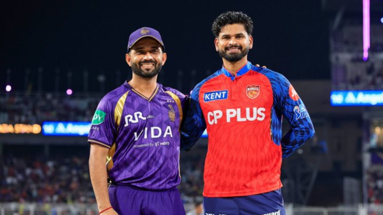 Ajinkya Rahane And Shreyas Iyer KKR Vs PBKS