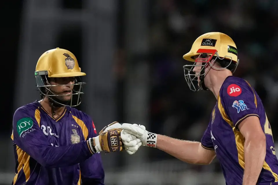 KKR vs GT: Angkrish Raghuvanshi and Cameron Green KKR vs GT: Angkrish Raghuvanshi and Cameron Green