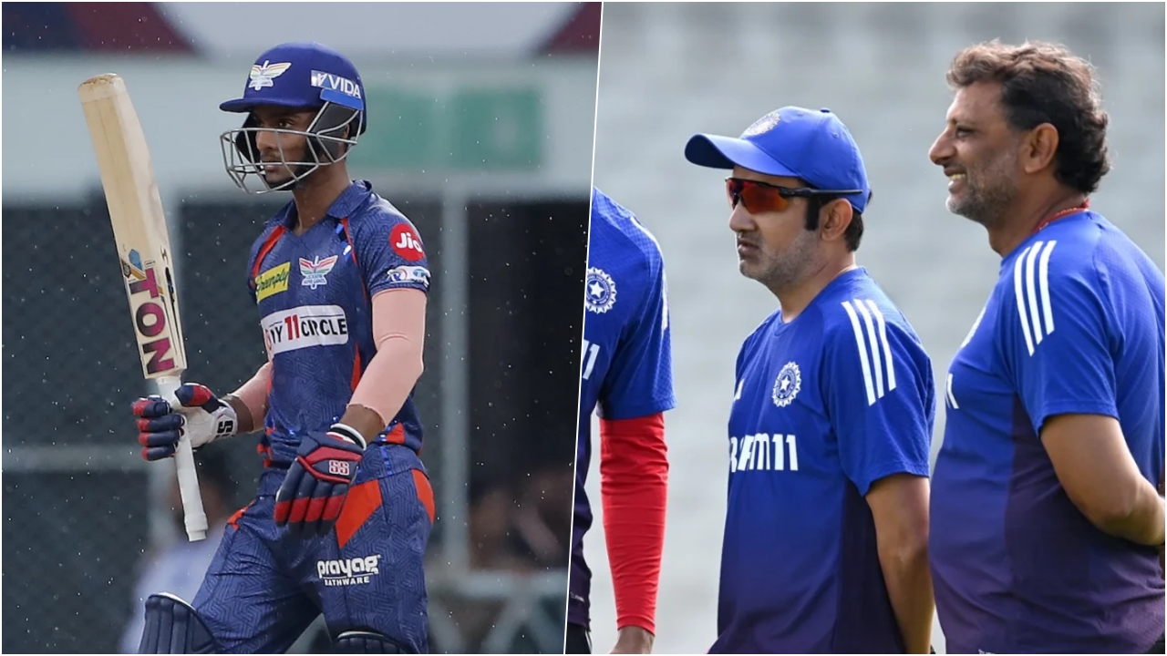 Ayush Badoni Gautam Gambhir And Shitanshu Kotak