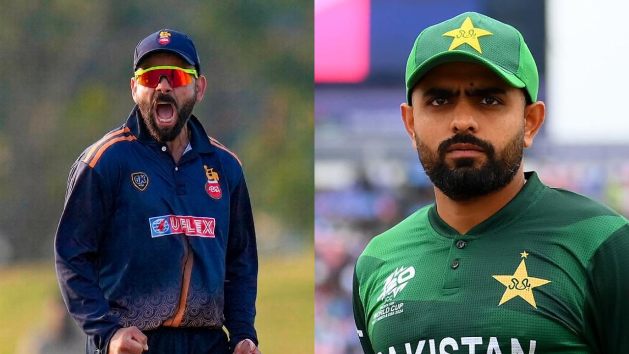 Virat Kohli and Babar Azam