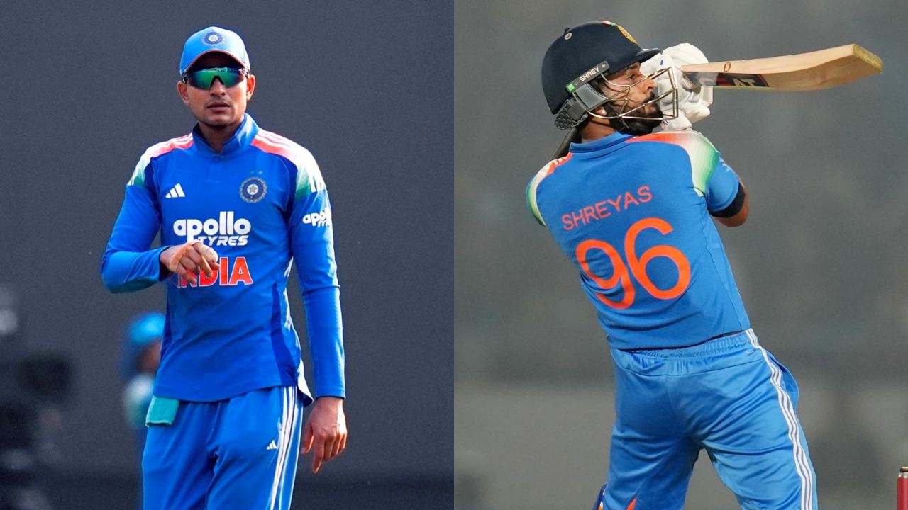 Shubman Gill vs Shreyas iyer