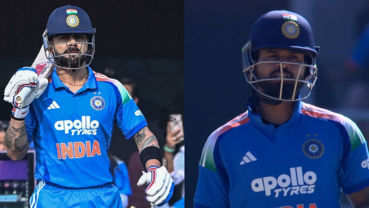 Virat Kohli and Shreyas Iyer