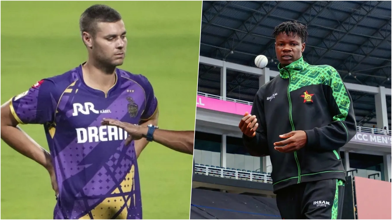 Blessing Muzrabani And Spencer Johnson