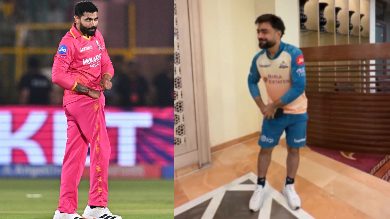 GT vs RR: Ravindra Jadeja and Rashid Khan