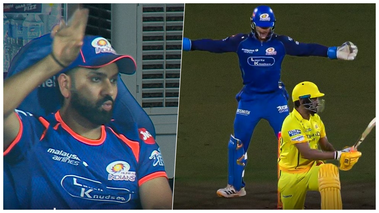 CSK Vs MI Rohit Helped