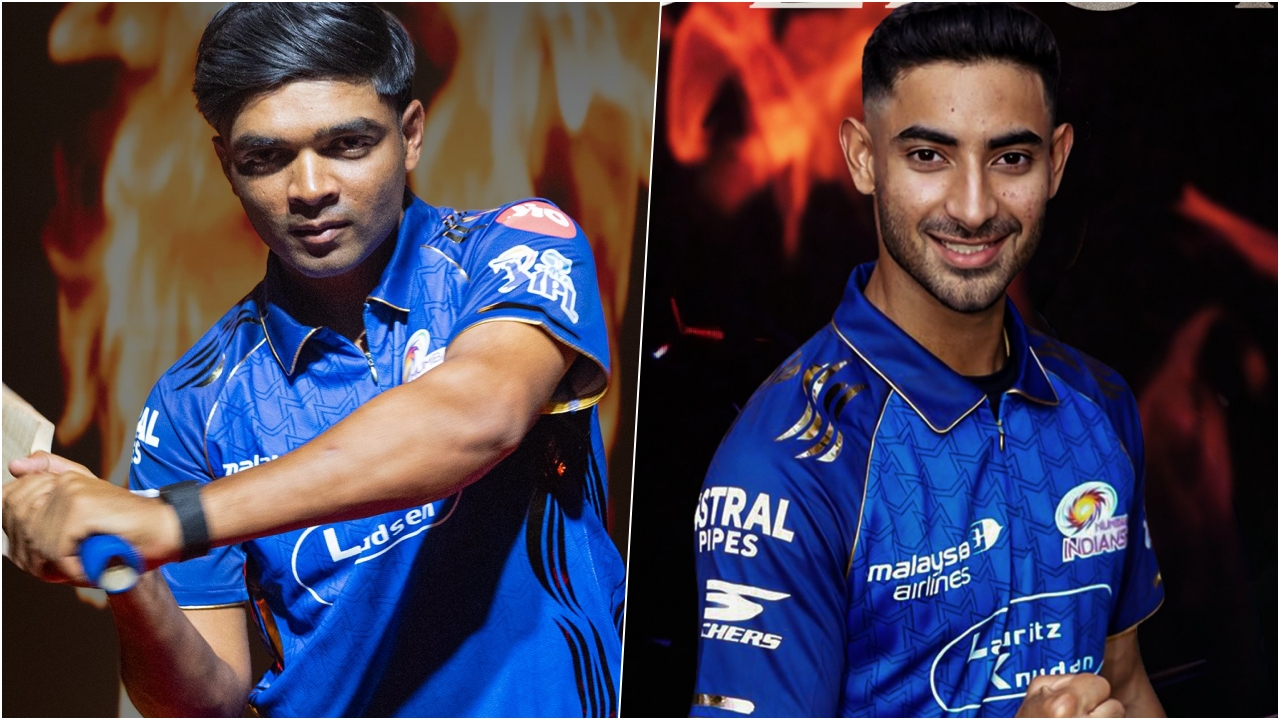 Danish Malewar And Krish Bhagat GT Vs MI