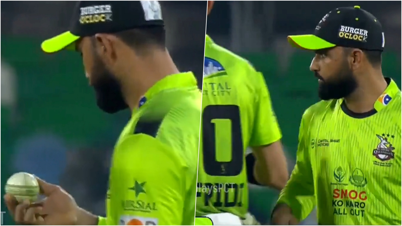 Fakhar Zaman Ball Tempering