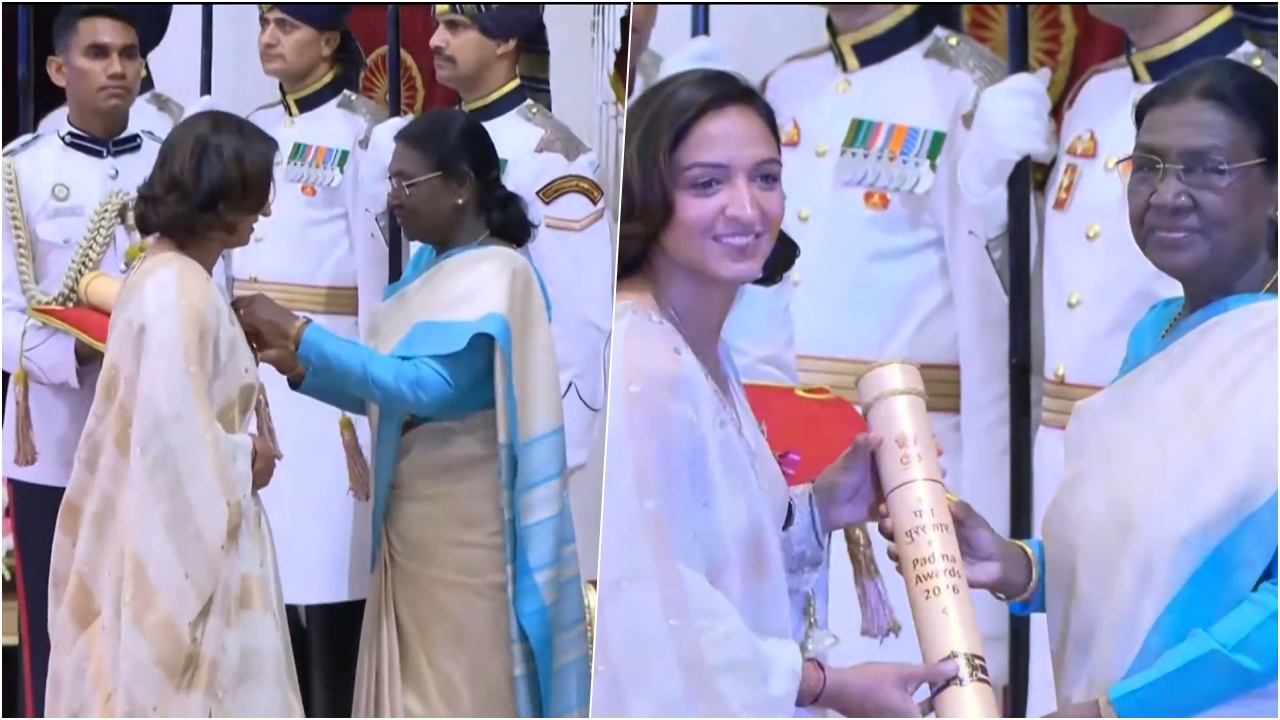 Harmanpreet Kaur Droupadi Murmu