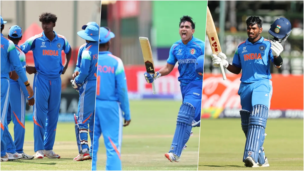 IND U19 Vs AFG U19 For U19 World Cup