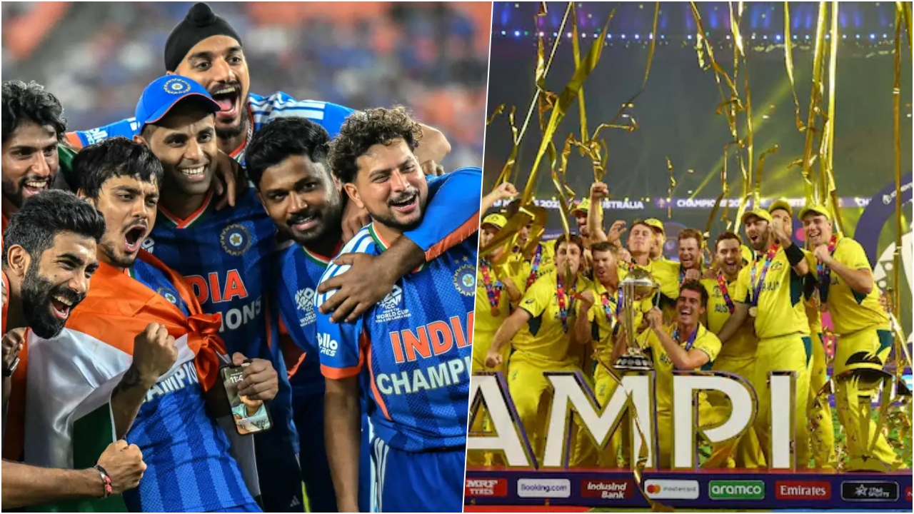 IND Vs AUS Trophies Count