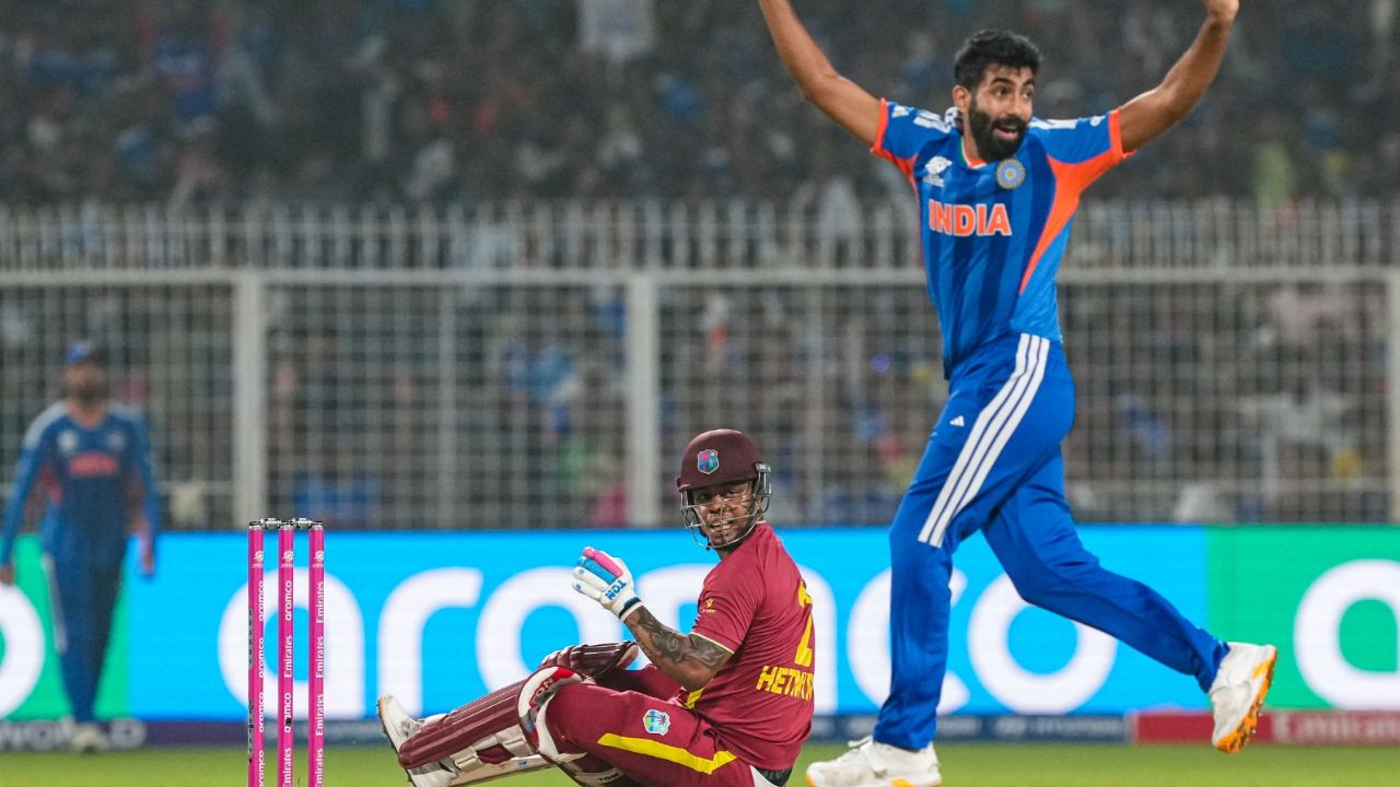 IND Vs WI Bumrah Hetmyer