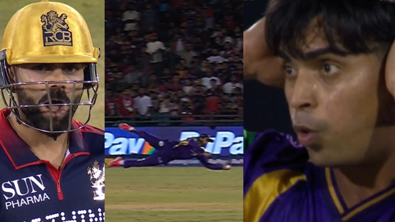Manish Pandey Catch and Virat Kohli Reaction