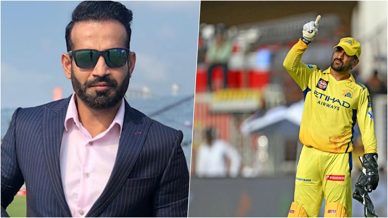 Irfan Pathan And MS Dhoni IPL
