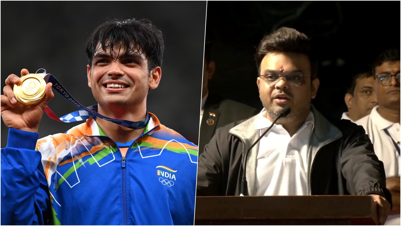 Jay Shah And Neeraj Chopra