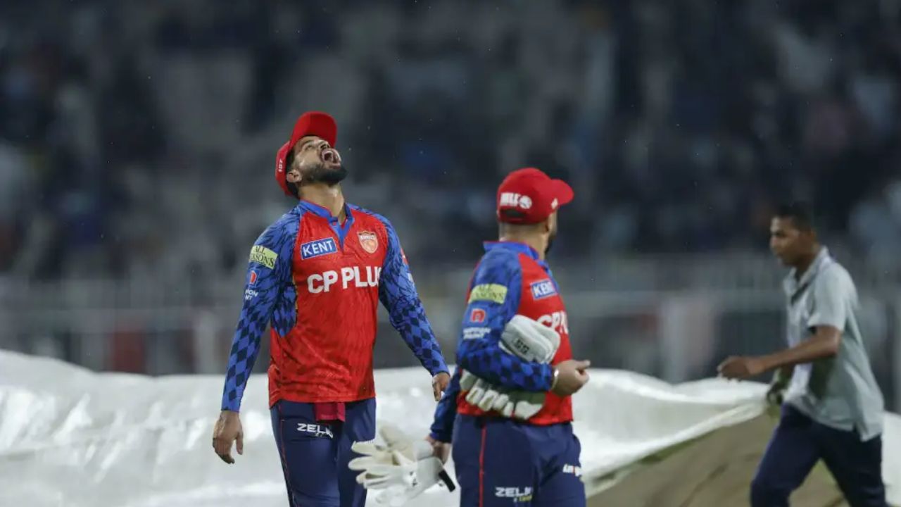 KKR Vs PBKS Rain Stopped