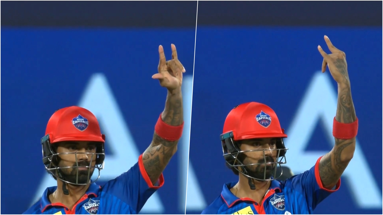 KL Rahul Celebrations