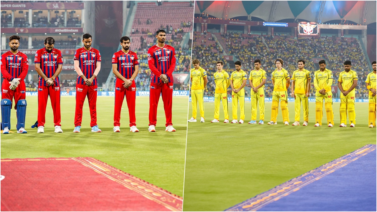 LSG Vs CSK Black Armbands