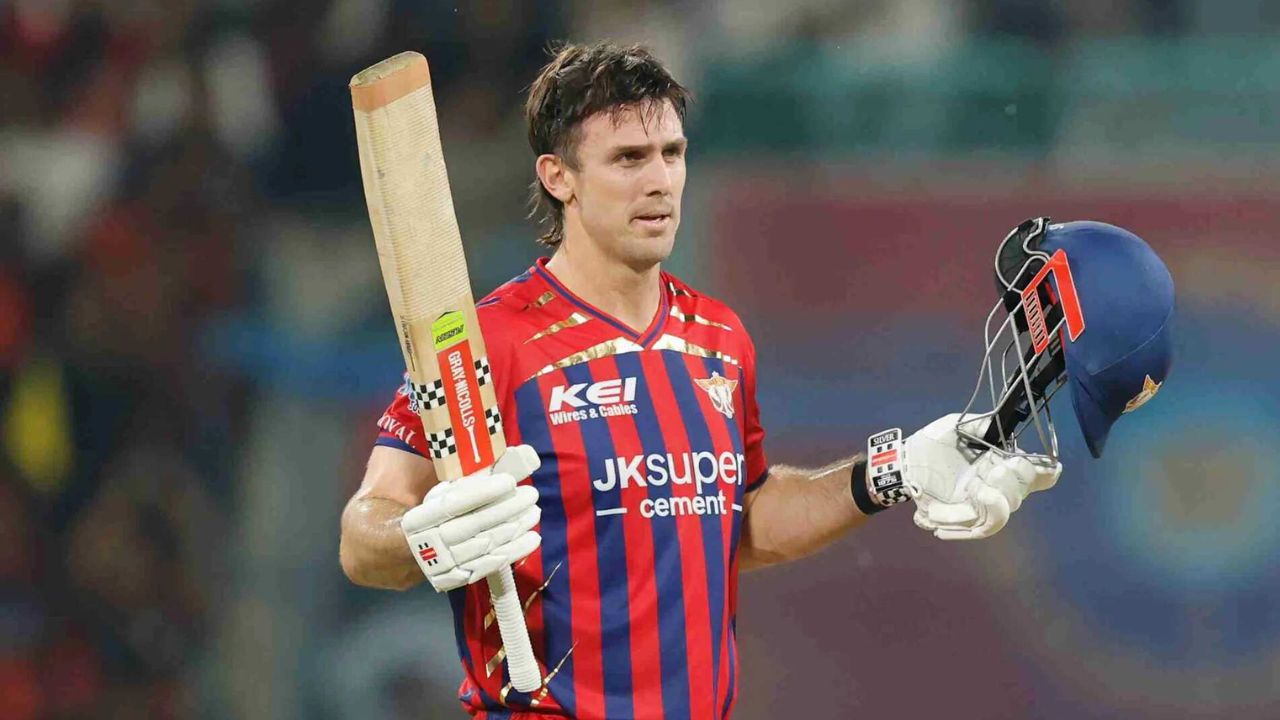 LSG Vs RCB Mitchell Marsh Century