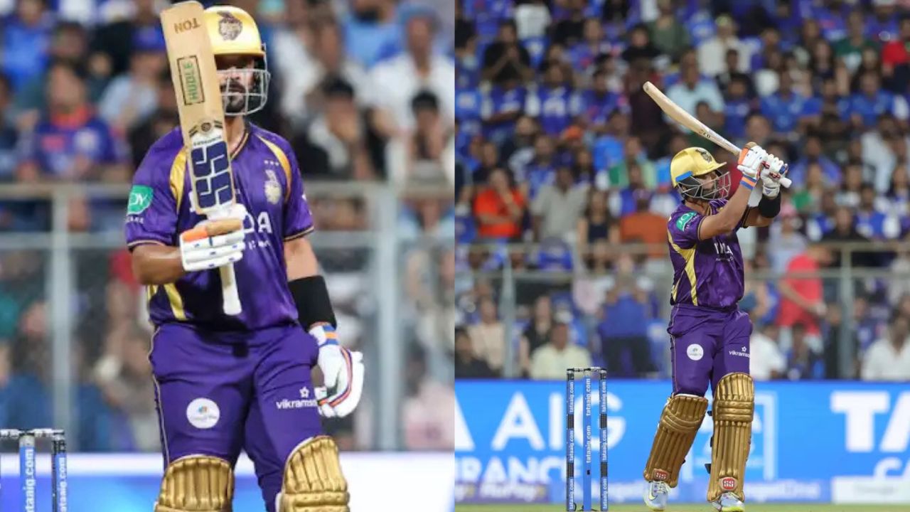 MI Vs KKR Ajinkya Rahane