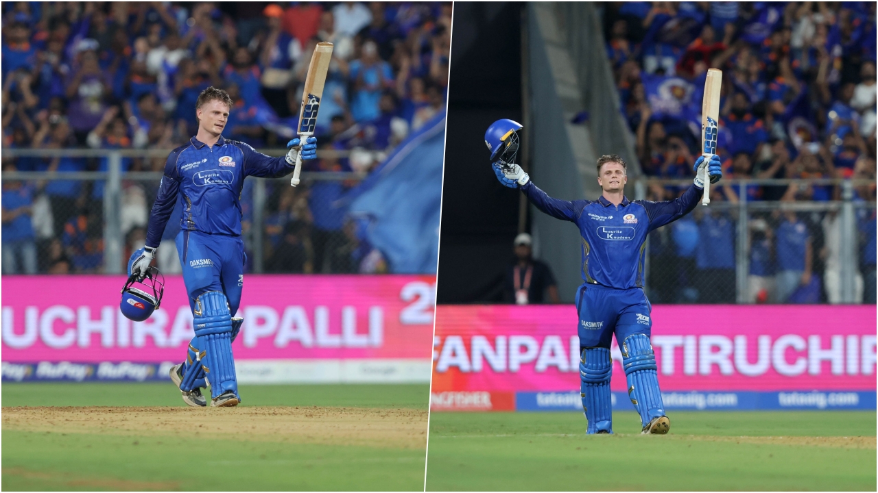 MI Vs SRH Ryan Rickelton Century