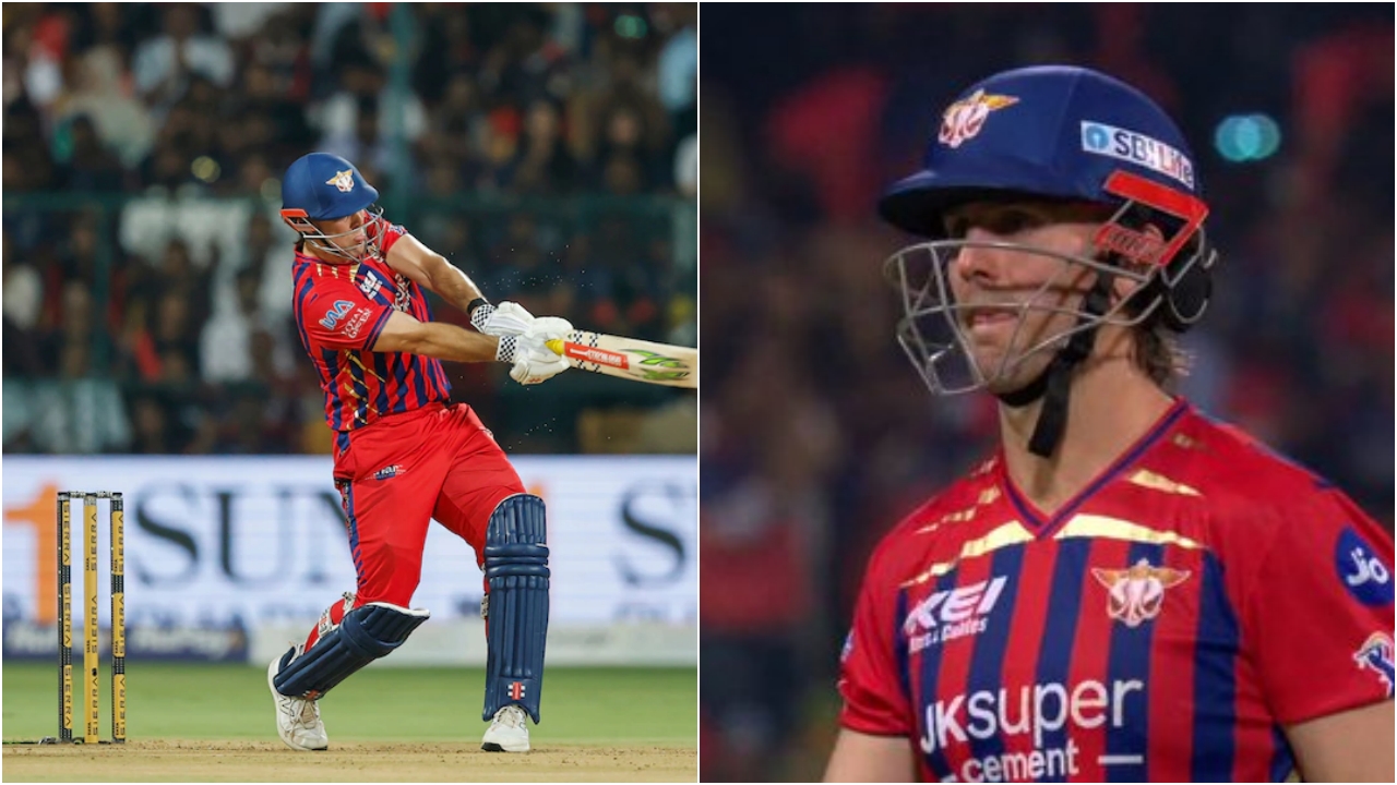 Mitchell Marsh RCB Vs LSG