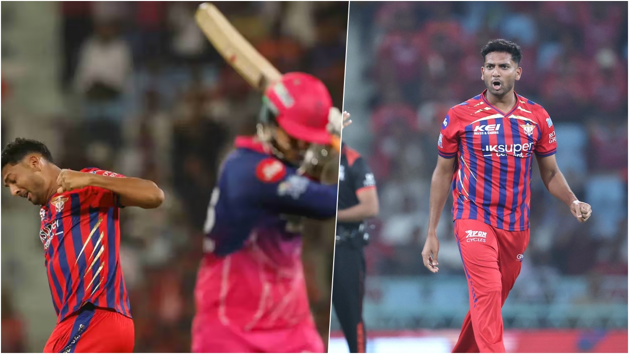 Mohsin Khan Vaibhav Suryavanshi LSG Vs RR