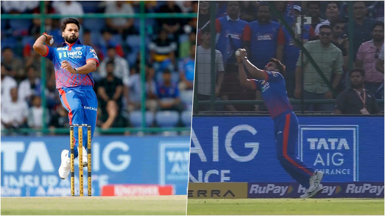 Mukesh Kumar Catch DC Vs MI