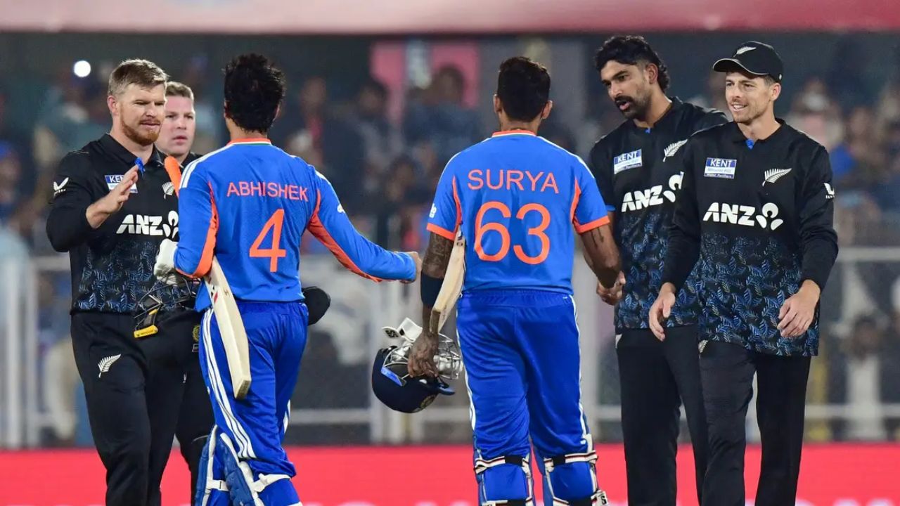 NZ Vs IND Schedule