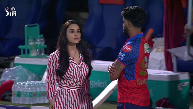 PBKS Owner Preity Zinta And Shreyas Iyer