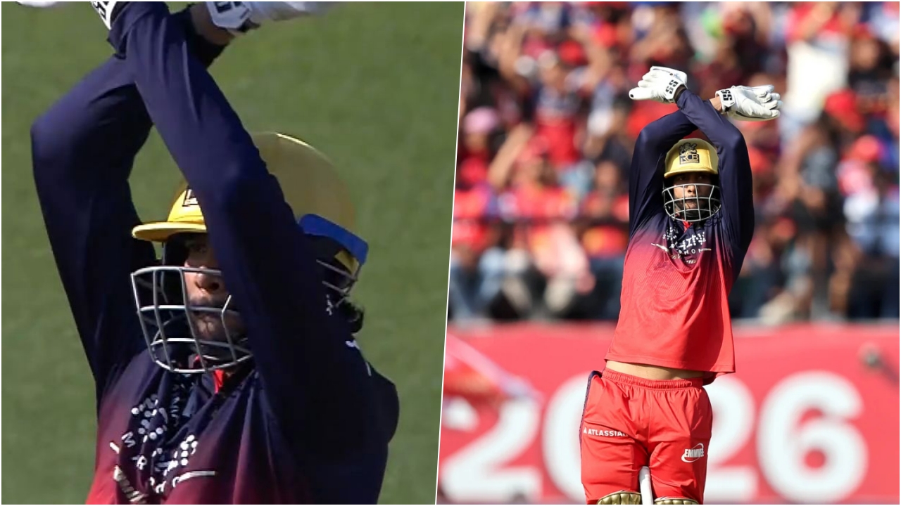PBKS Vs RCB Venkatesh Iyer Celebration