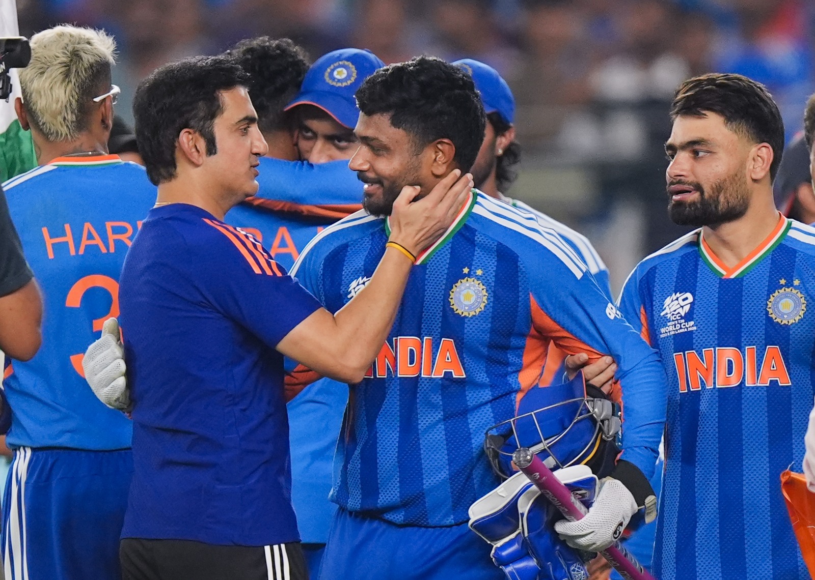 Gautam Gambhir and Sanju Samson