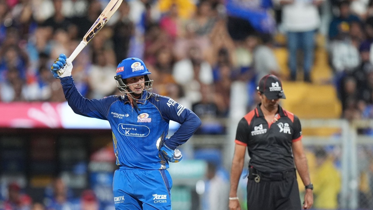 Quinton De Kock MI Vs PBKS