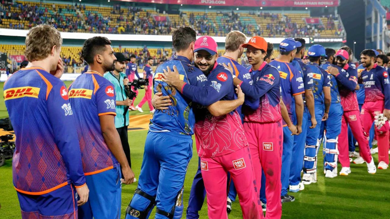 RR Vs MI Points Table IPL 2026