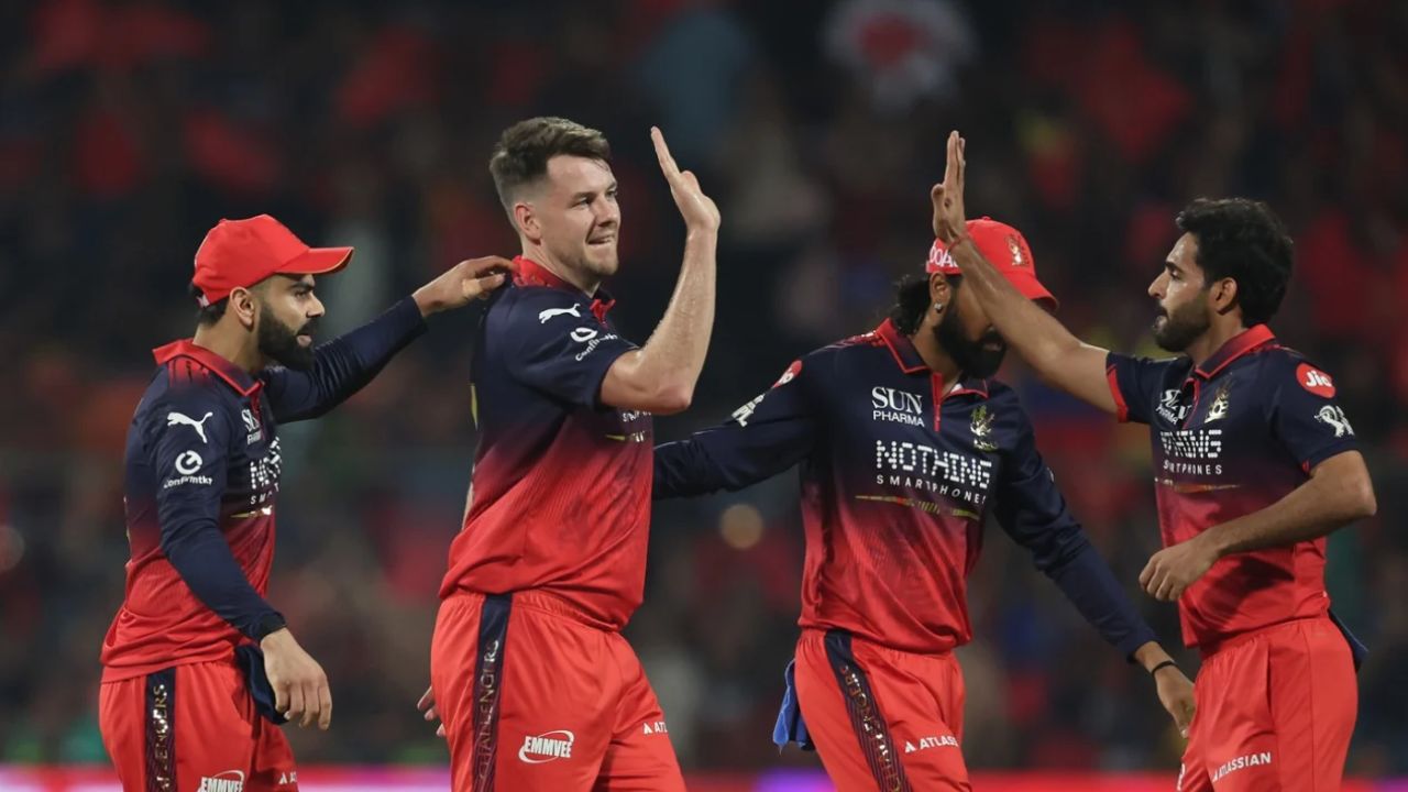 RR Vs RCB Jacob Duffy