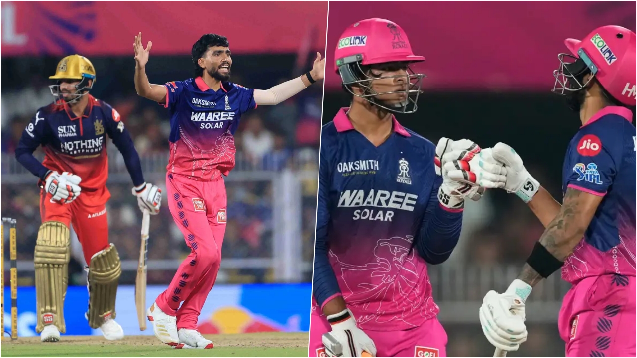 RR Vs RCB Match Report