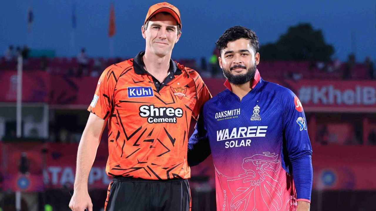 RR Vs SRH Toss Riyan Parag Cummins