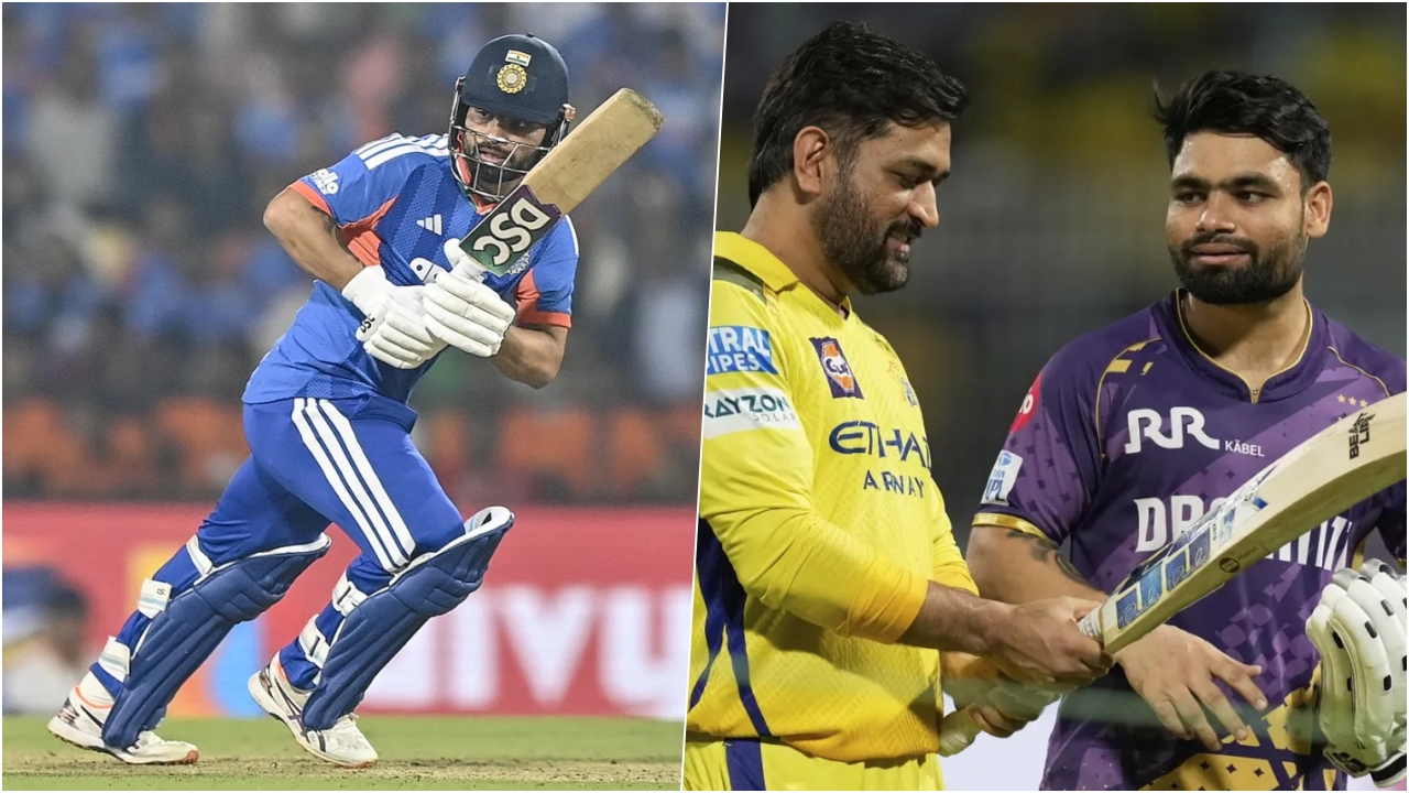 Rinku Singh And MS Dhoni