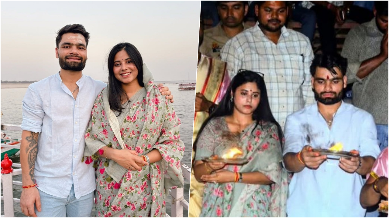 Rinku Singh And Priya Saroj In Kashi