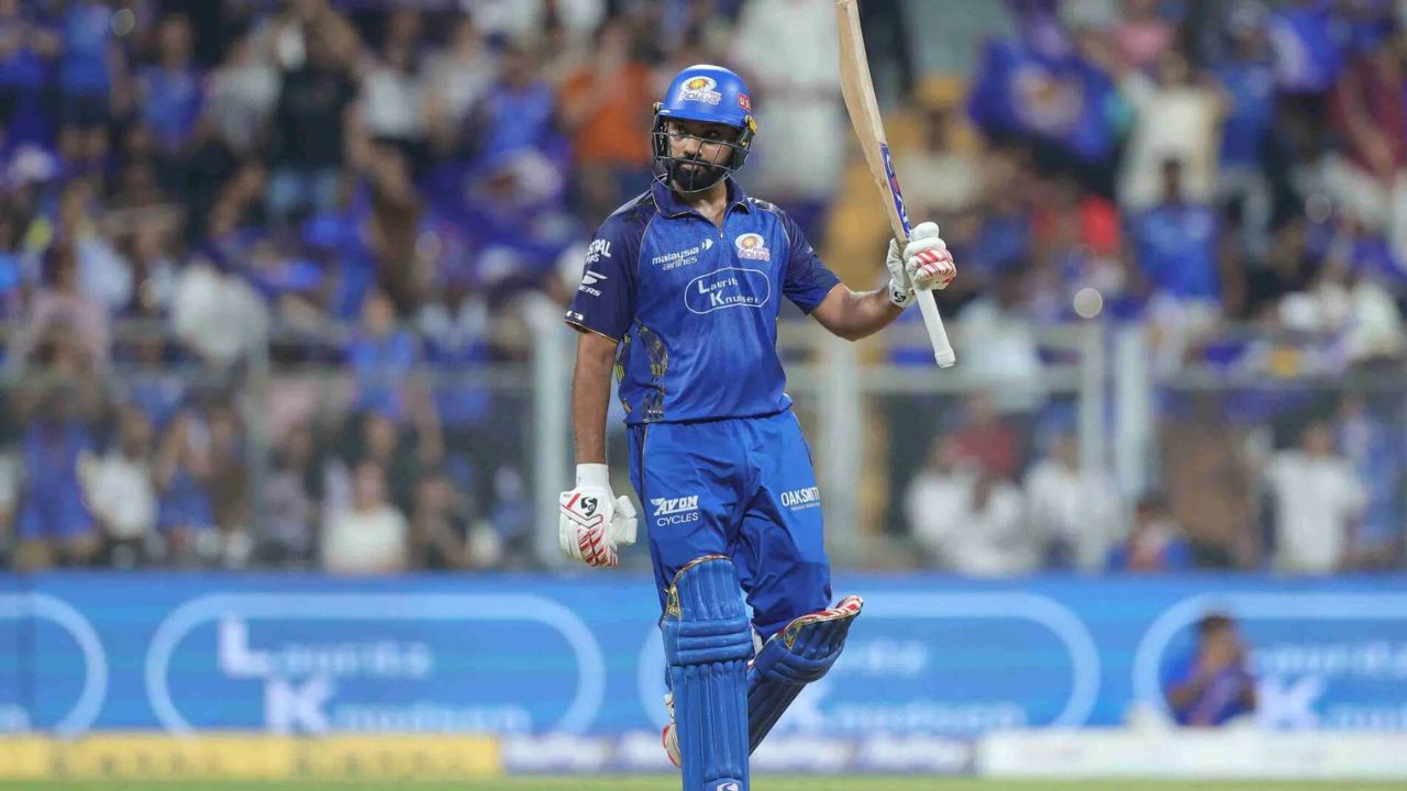 Rohit Sharma Fifty During MI Vs LSG