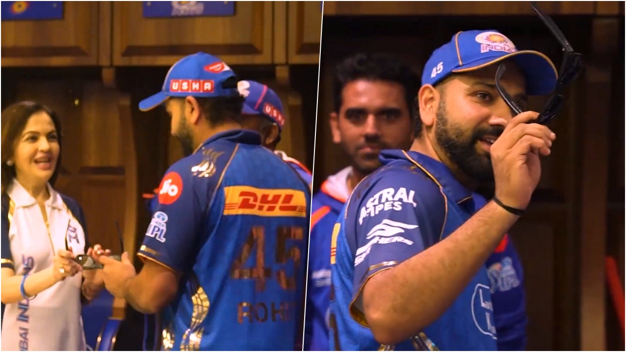 Rohit Sharma Recieves Gift From Nita Ambani