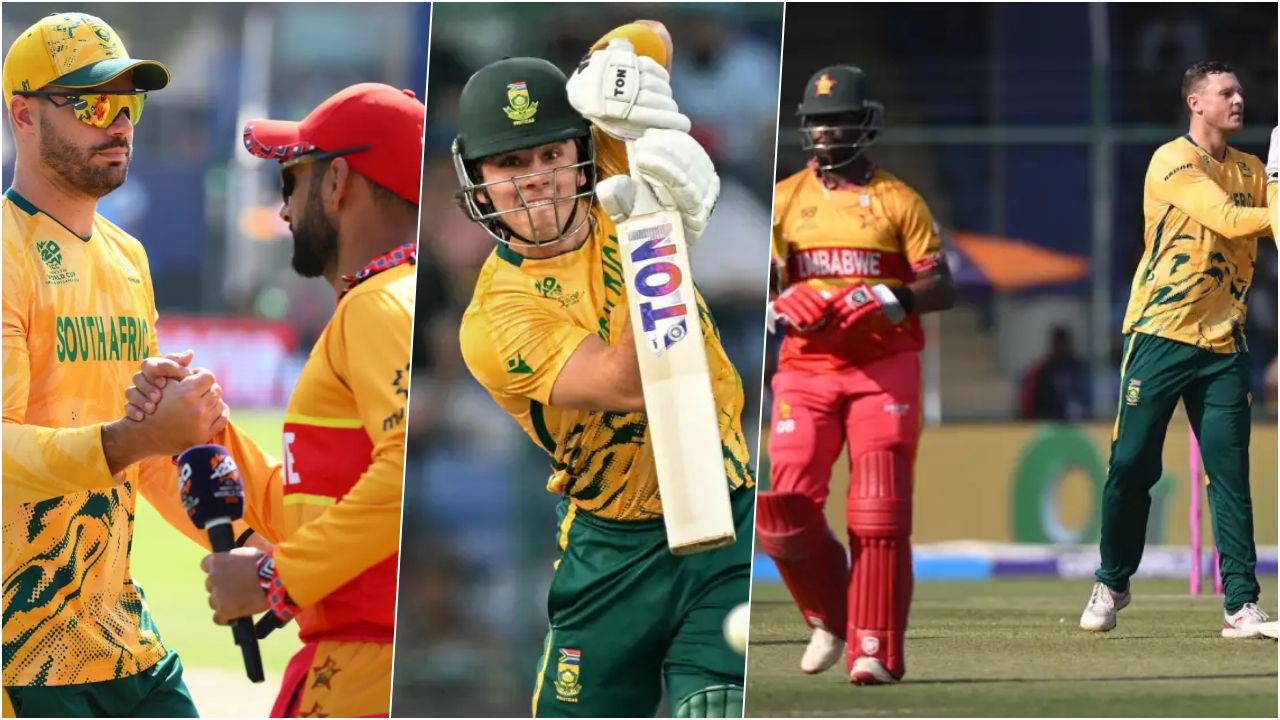 SA Vs ZIM Match Report