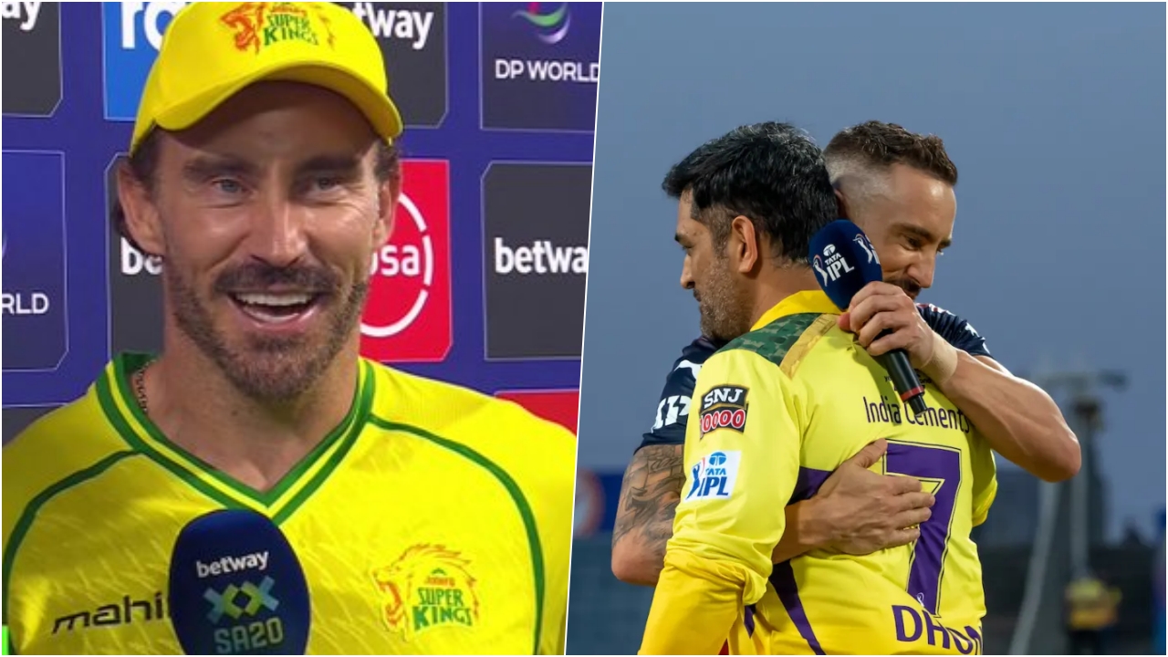 SA20 Faf Du Plessis And MS Dhoni