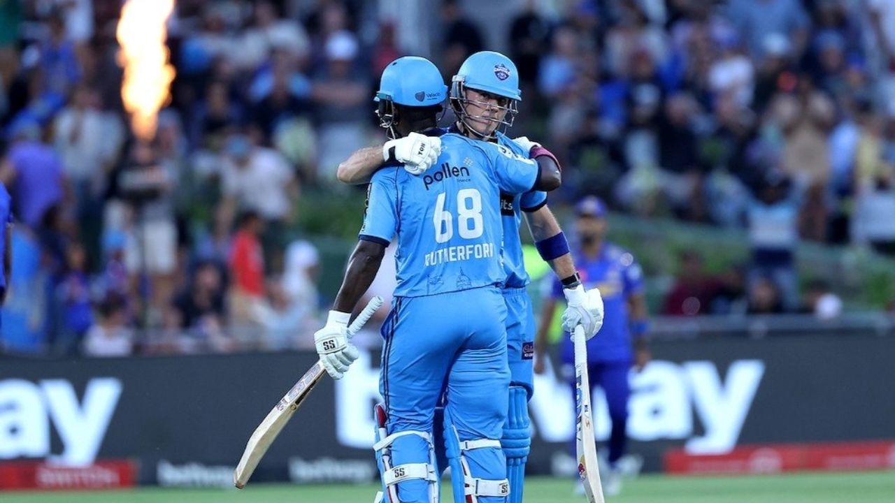 SA20 Sherfane Rutherford And Dewald Brevis