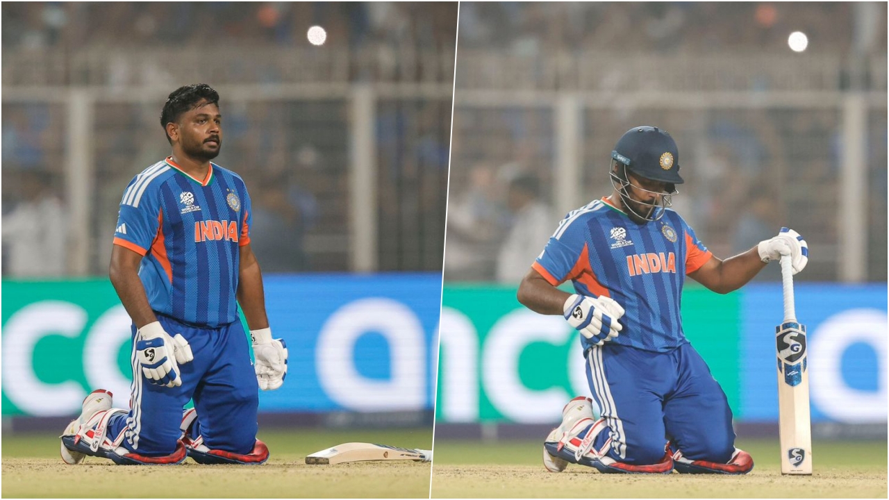 Sanju Samson Celebration