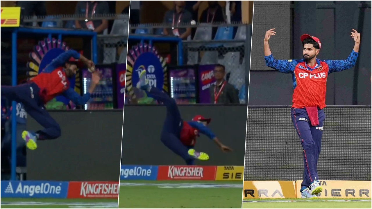 Shreyas Iyer Catch MI Vs PBKS