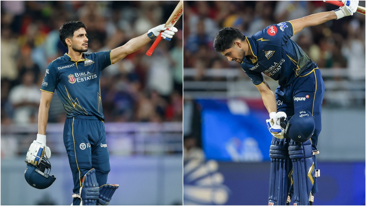 Shubman Gill Century In Qualifier 1