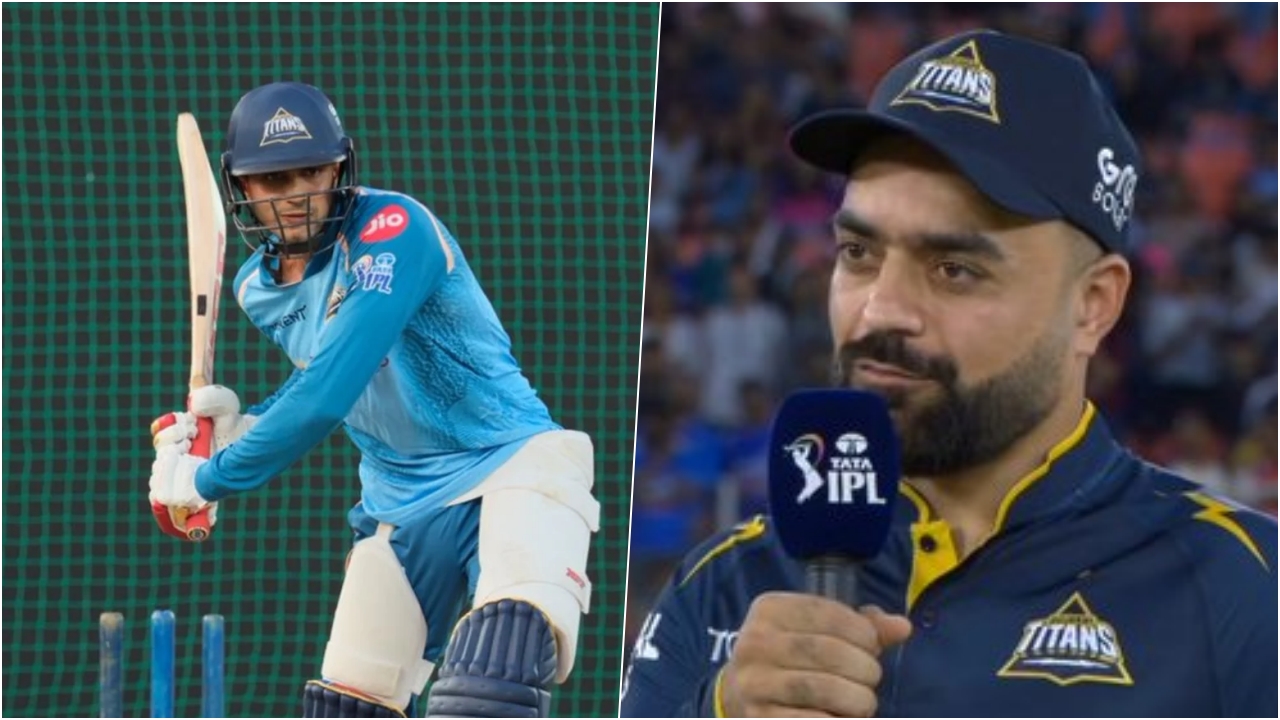 Shubman Gill And Rashid Khan GT Vs RR