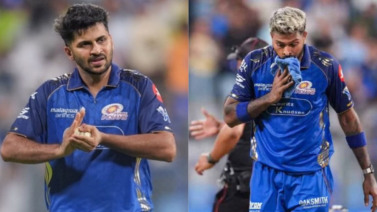 Shardul Thakur and Hardik Pandya, Mumbai Indians