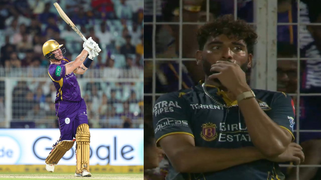 Finn Allen and Mohammed Siraj